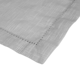 Guardanapo em Tecido Cinza - 40 x 40 cm - Ela Decora